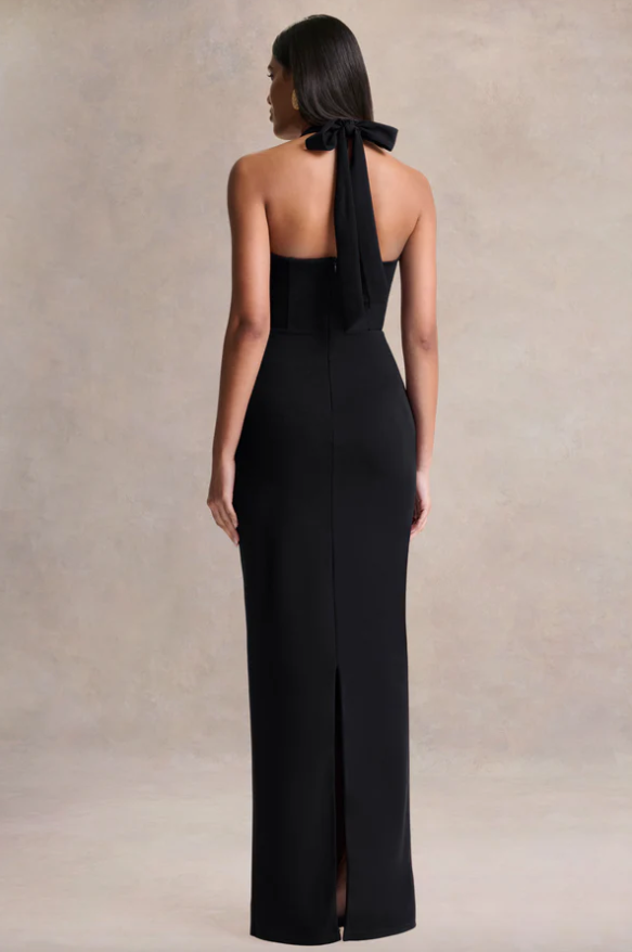 Zosia Sweetheart-Neck Maxi Dress